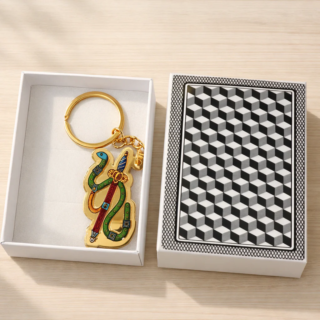 Portachiavi Simboli Carte Napoletane in Plexiglass - immagine 5